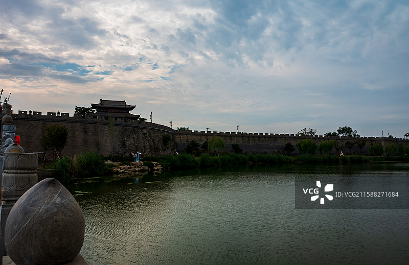 邯郸永年，广府古城图片素材