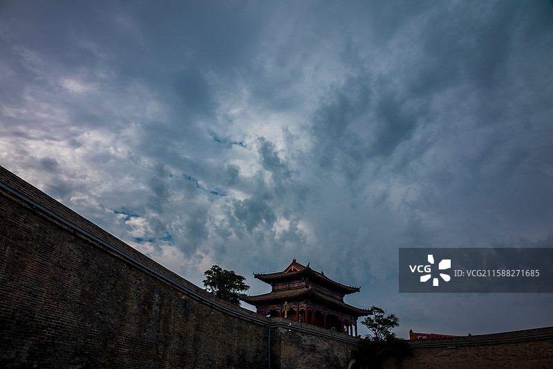 邯郸永年，广府古城图片素材