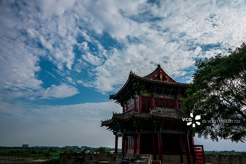 邯郸永年，广府古城图片素材