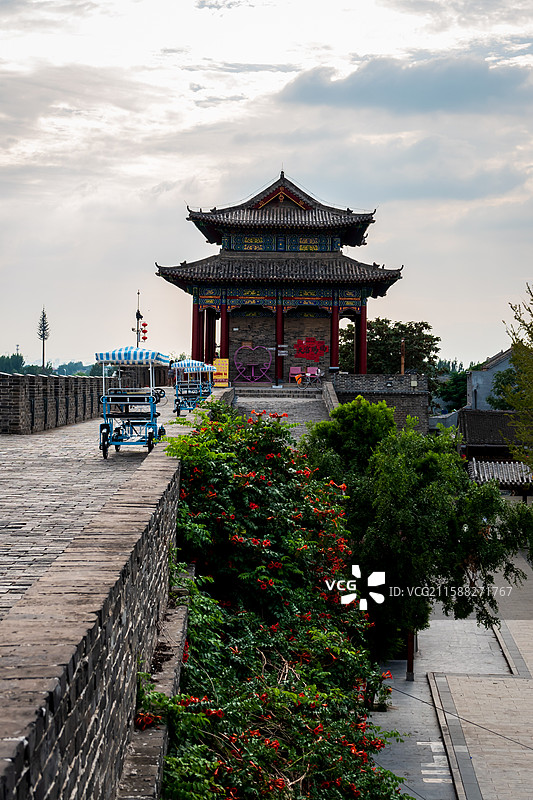 邯郸永年，广府古城图片素材