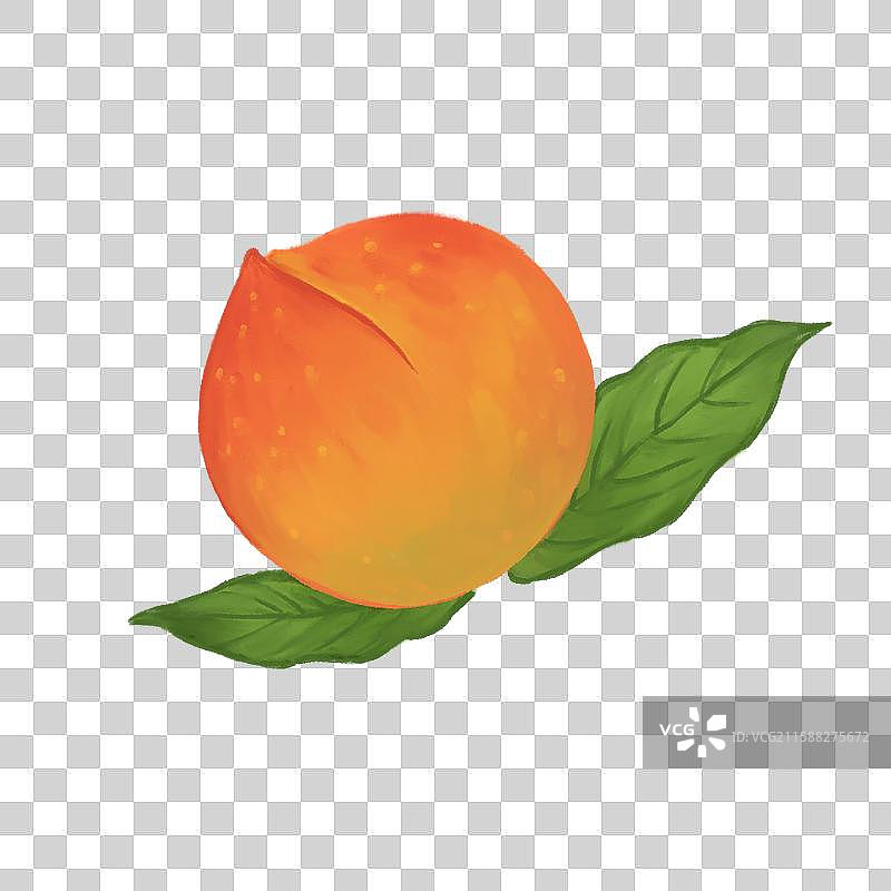 桃子水果元素图片素材