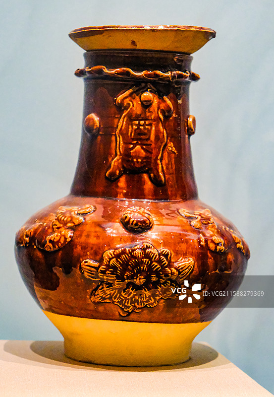 贵州非遗博物馆藏品 ，非物质文化遗产，中国贵州黔南平塘牙舟陶器 ，牙舟陶艺，牙舟陶器图片素材