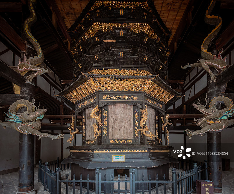 江油窦圌山云岩寺飞天藏图片素材