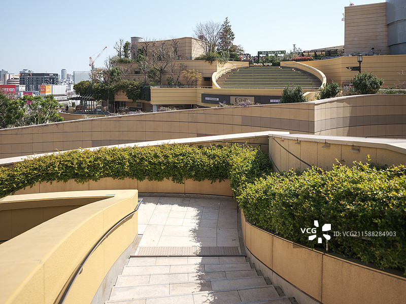 日本大阪难波公园Namba Park图片素材