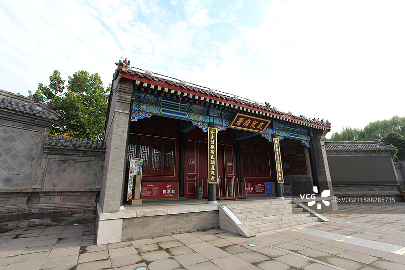 （4A级景点征图）山东省惠民县孙武古城旅游区武定府衙图片素材