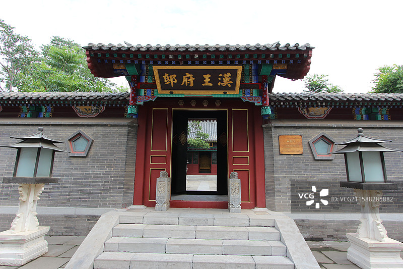 （4A级景点征图）山东省惠民县孙武古城旅游区武定府衙图片素材