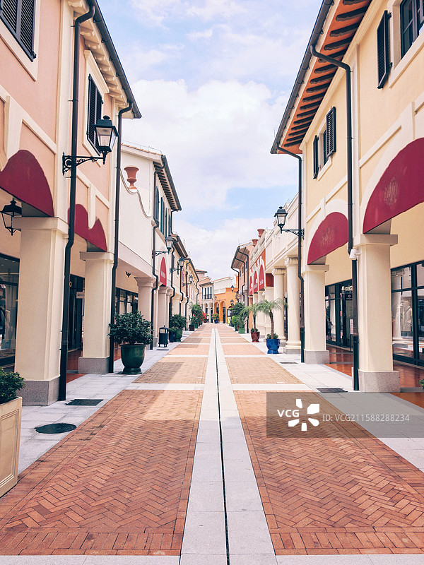 佛山市佛罗伦萨小镇奥特莱斯商圈图片素材