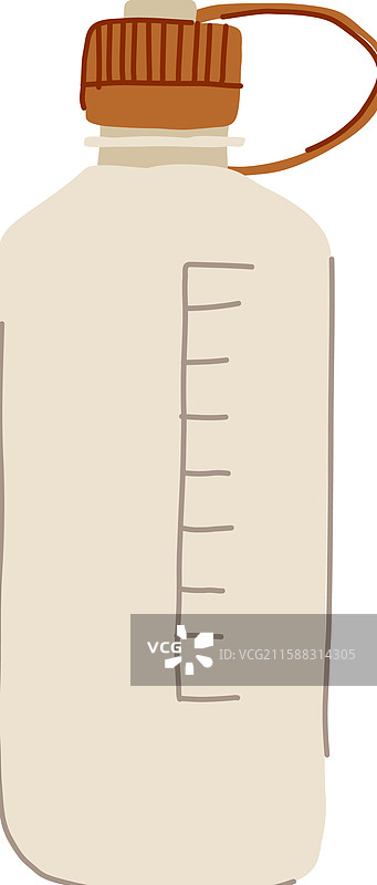 可重复使用的卡通水瓶免费赠送图片素材