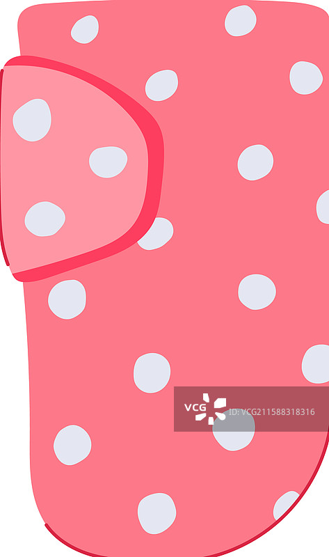 柔软的卡通包裹巾图片素材