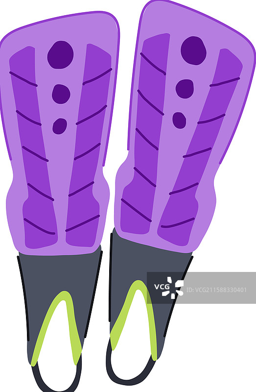 青少年护胫卡通图案图片素材