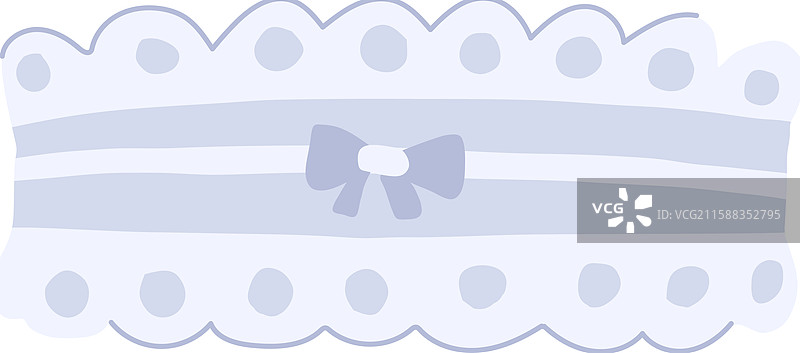 婚礼卡通配饰吊袜带图片素材