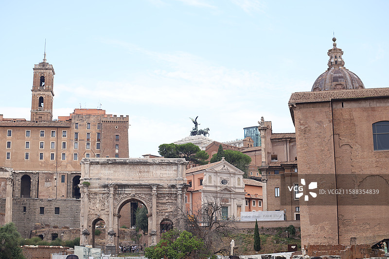 意大利古罗马广场图片素材