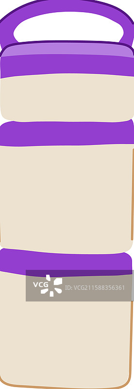 密封食品储存容器婴儿卡通图片素材