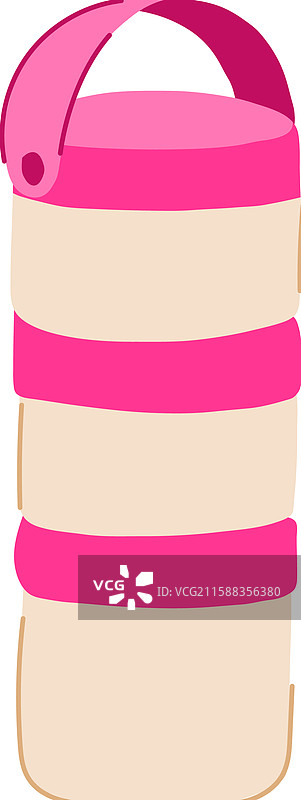 婴儿卡通玻璃食品储存容器图片素材