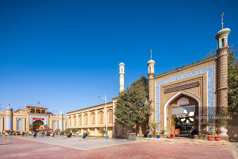 新疆-喀什地区-莎车县-莎车老城-图片素材