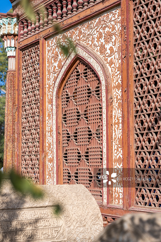 新疆-喀什地区-莎车县-莎车老城-叶尔羌汗国王陵图片素材