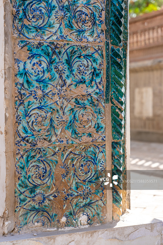 新疆-喀什地区-莎车县-莎车老城-叶尔羌汗国王陵图片素材