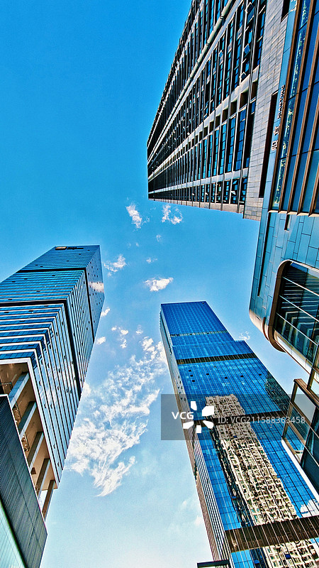 高楼林立图片素材