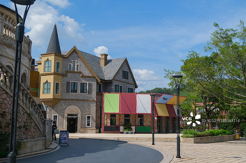 广州花都中旅阿那亚九龙湖度假区图片素材