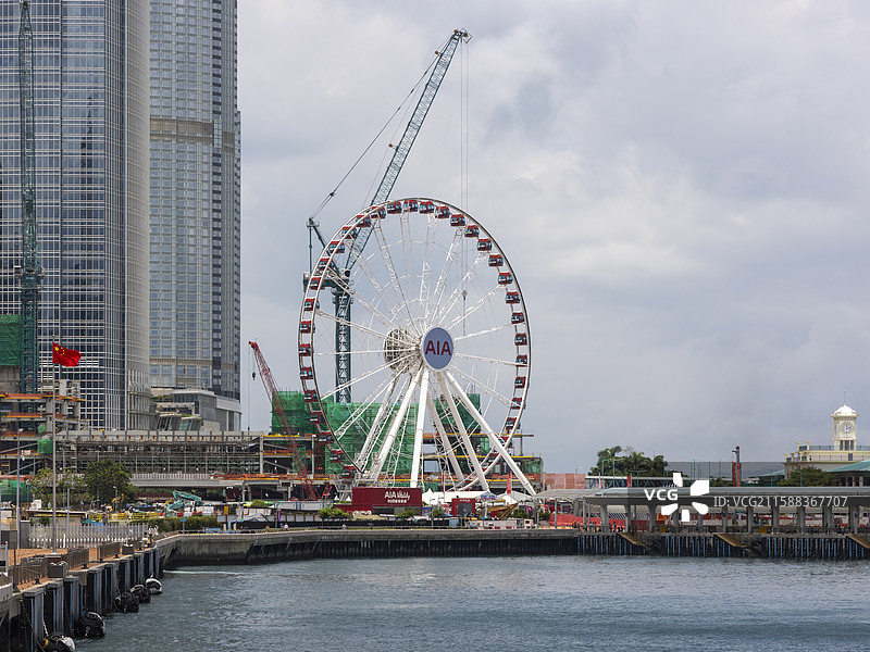 中环摩天轮图片素材