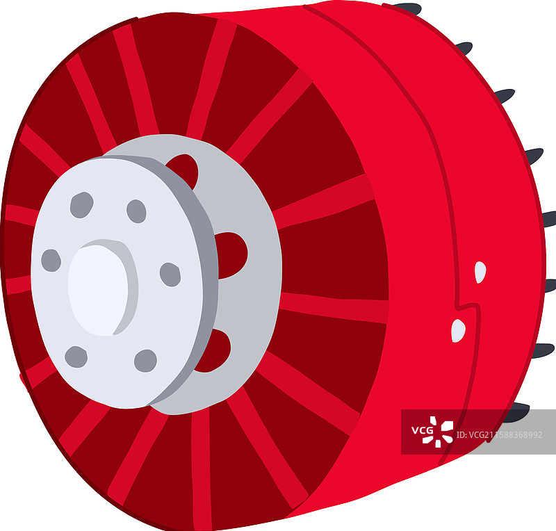 电动机绕组卡通图像图片素材