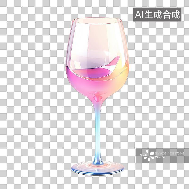 【AI数字艺术】一个玻璃杯子图片素材