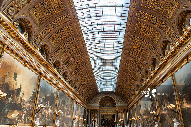 法国-巴黎-凡尔赛宫图片素材