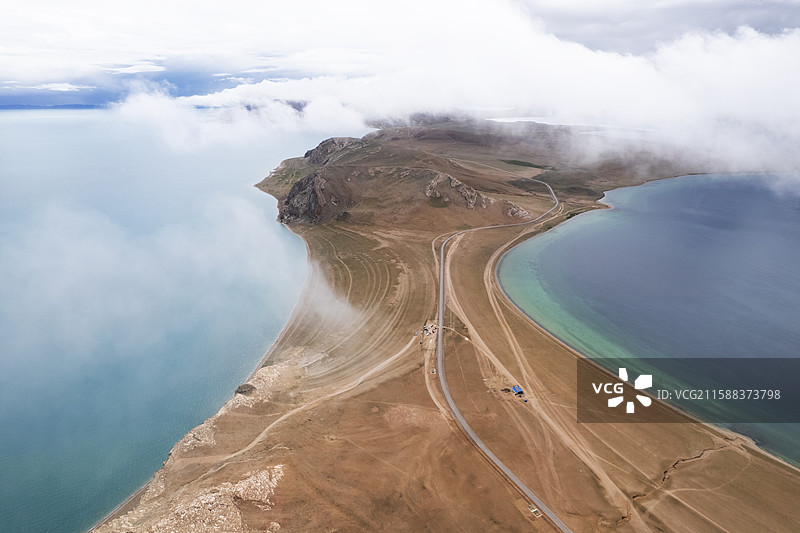 国际重要湿地色林措图片素材