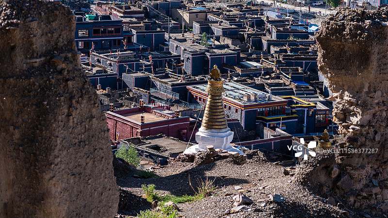 萨迦寺 萨迦北寺图片素材