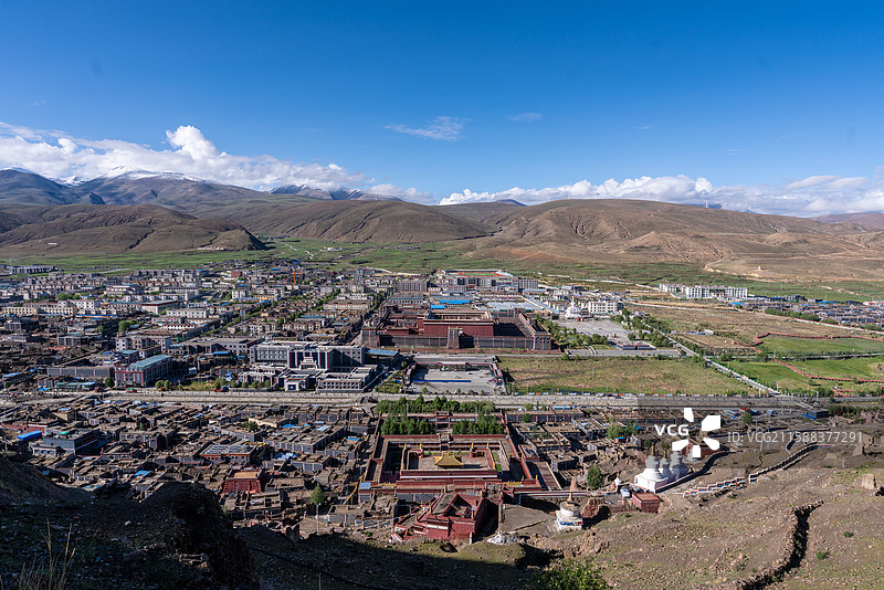 萨迦寺 萨迦北寺图片素材