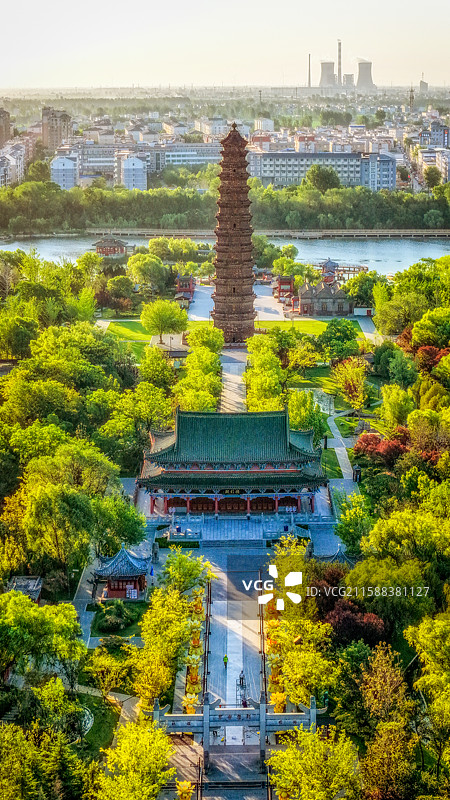 河南省开封市开封古城图片素材