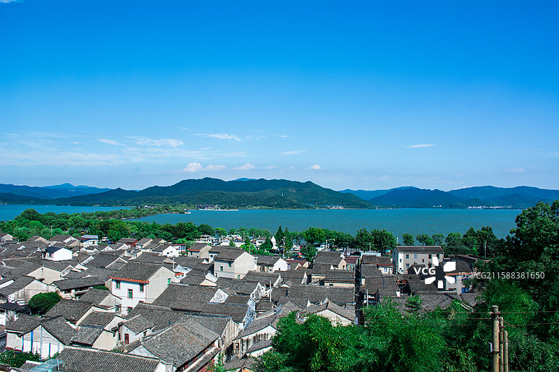 宁波院士中心东钱湖图片素材