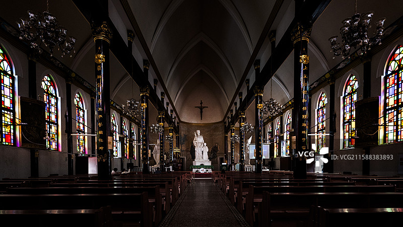 贵阳天主堂图片素材