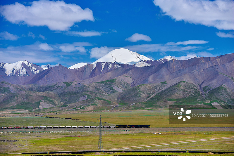 格尔木可可西里国家级自然保护区图片素材