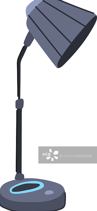 流线型无线充电灯卡通图案图片素材