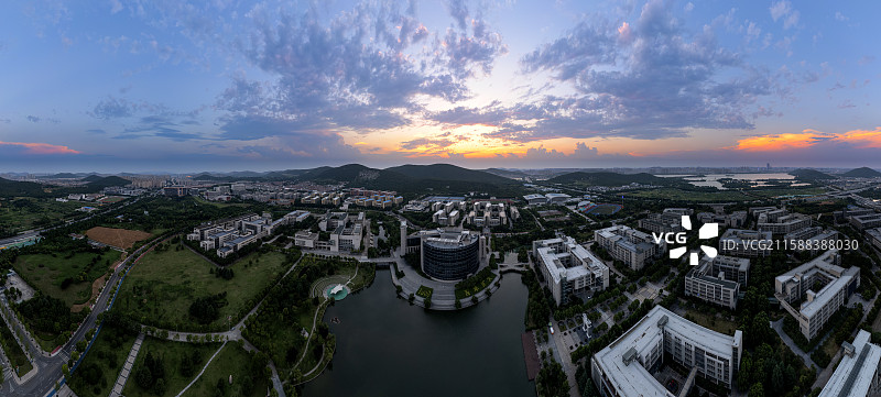中国矿业大学全景图片素材