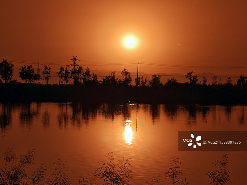 《落日熔金》图片素材