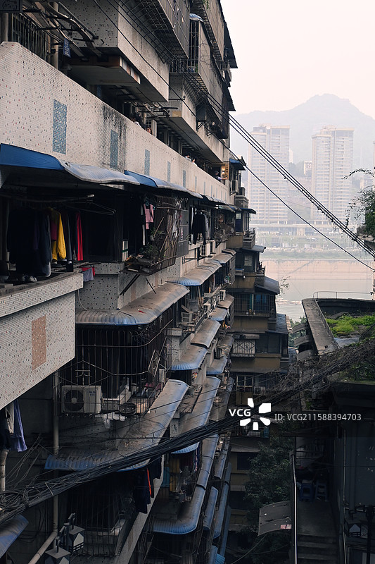 重庆白象居旧楼房图片素材