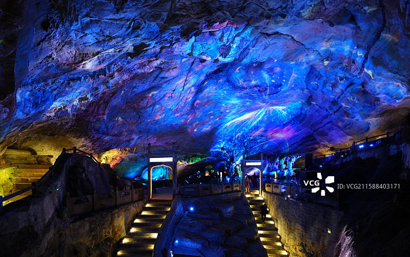 江苏宜兴善卷洞景区图片素材