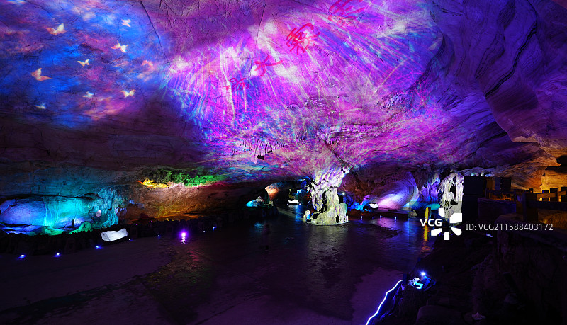 江苏宜兴善卷洞景区图片素材