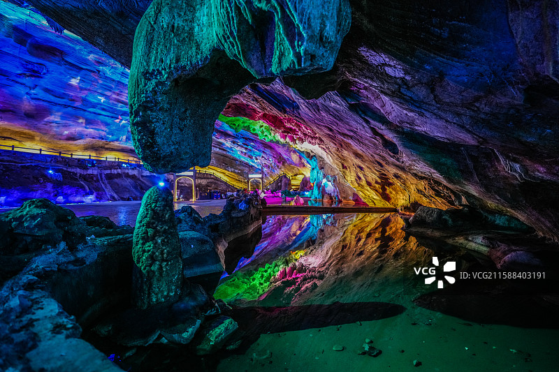 江苏宜兴善卷洞景区图片素材