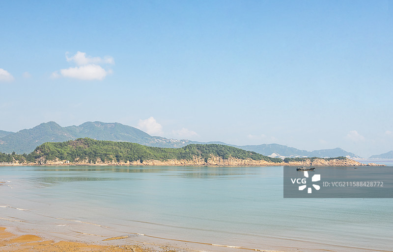 霞浦高罗沙滩 霞浦风光 高罗沙滩 海滩 沙滩 霞浦 海岛 海岸线图片素材
