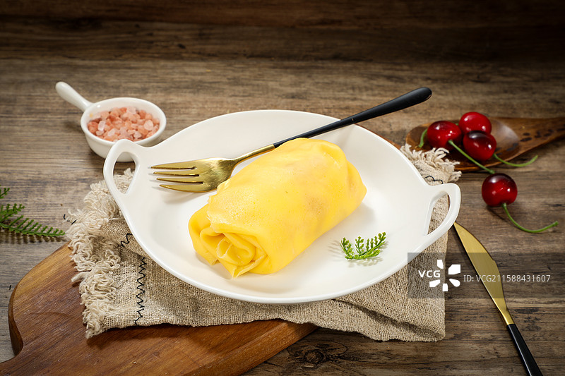 榴莲班戟图片素材