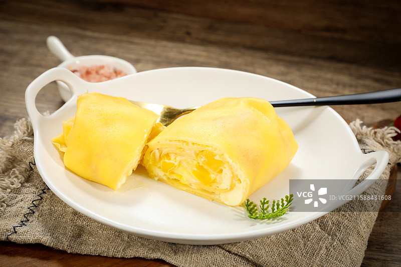 榴莲班戟图片素材