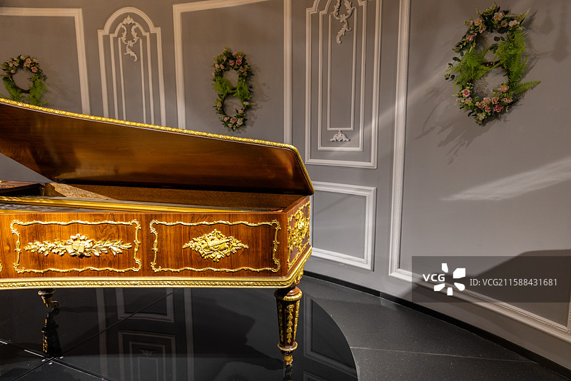 成都芯智慧音乐博物馆 羽管键琴图片素材