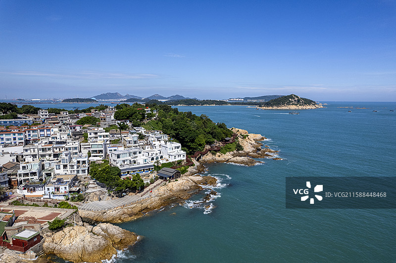福建省漳州市东山岛景区海景民宿图片素材