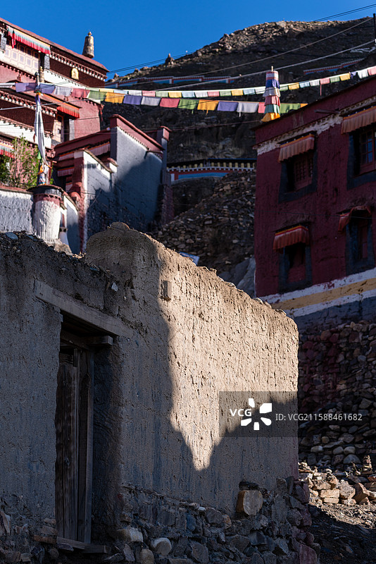 萨迦寺 萨迦北寺图片素材