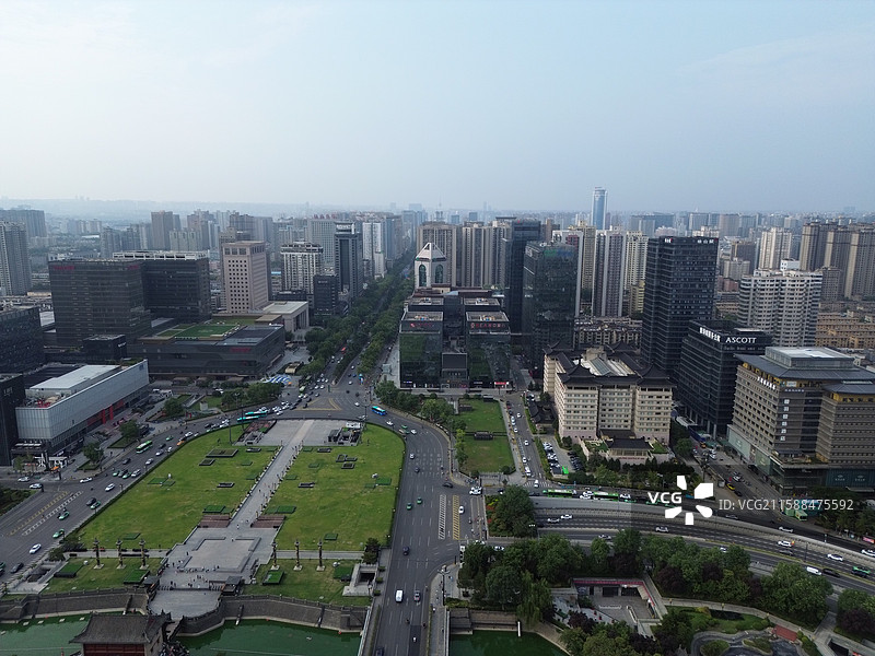 西安古城墙，永宁门图片素材