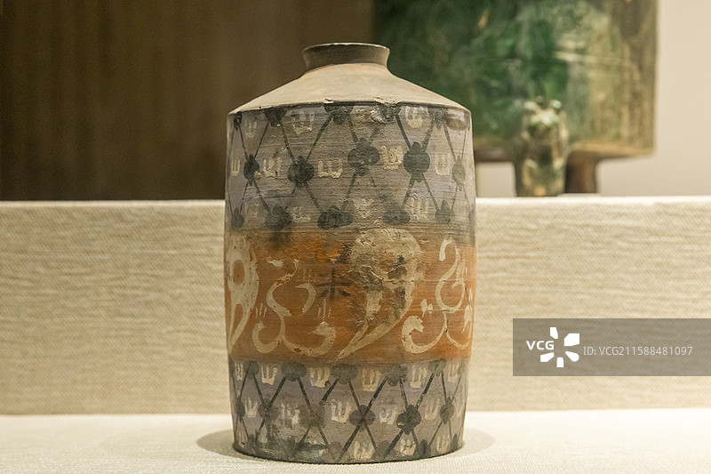 陕西历史博物馆陶囷汉代榆林市横山区黑石克村出土图片素材