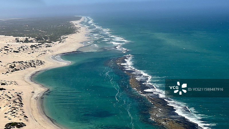 卡尔巴里海岸线图片素材
